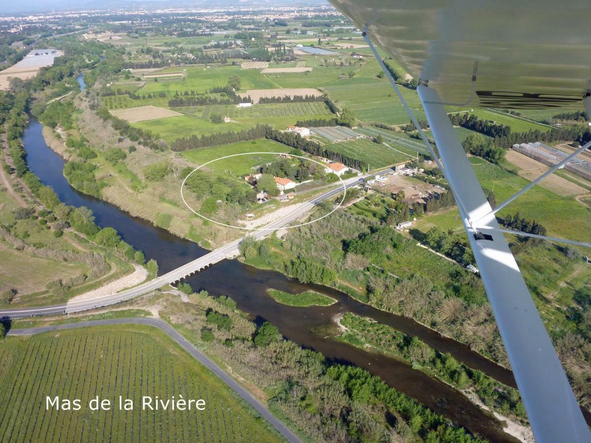 Vila Mas De La Riviere Villelongue-de-la-Salanque Exteriér fotografie